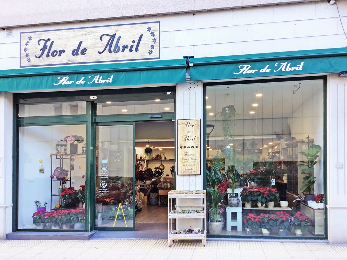Contacto de floristería en A Coruña